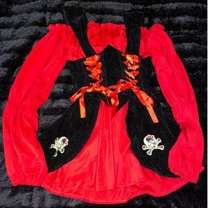 Pirate Dress Costume Size Adult XS